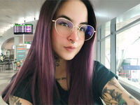 closeup web cam MeganSmears