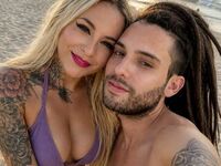 naked webcamcouple picture ScarlettandAsgar